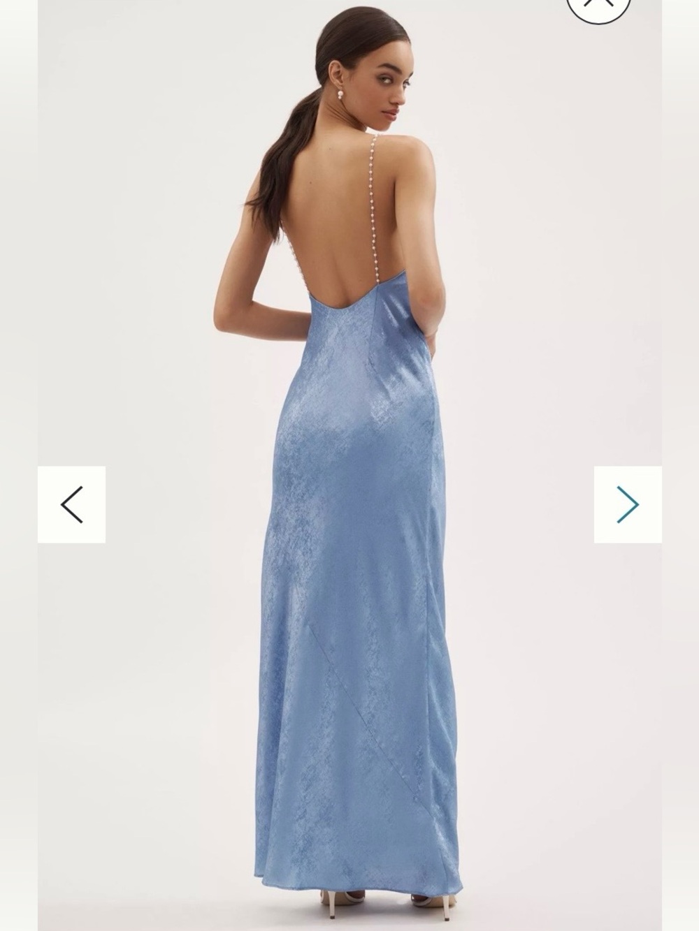 Liv Foster Lola Foiled Gown